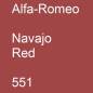 Preview: Alfa-Romeo, Navajo Red, 551.